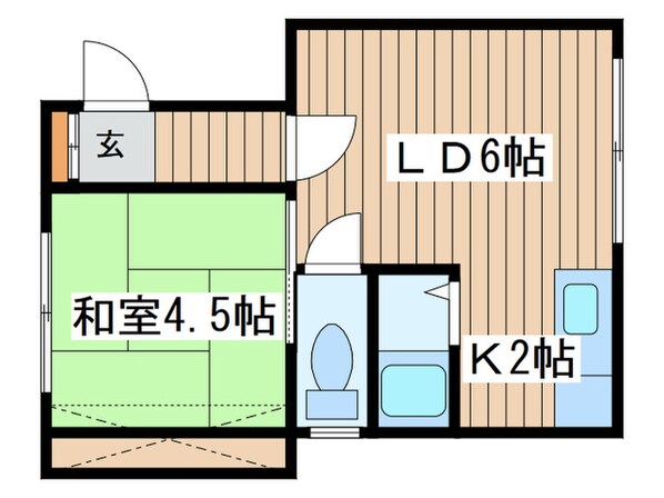 ボヌ－ルメゾンの物件間取画像